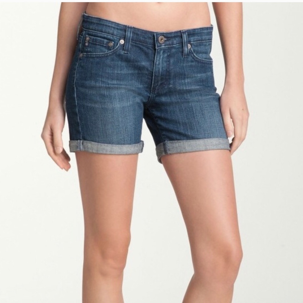 AG cuffed “The City Shorts” size 25 (never worn)